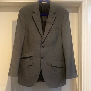 Geoffrey Beene Men Jacket 38R Gray